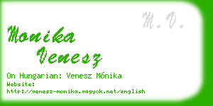 monika venesz business card